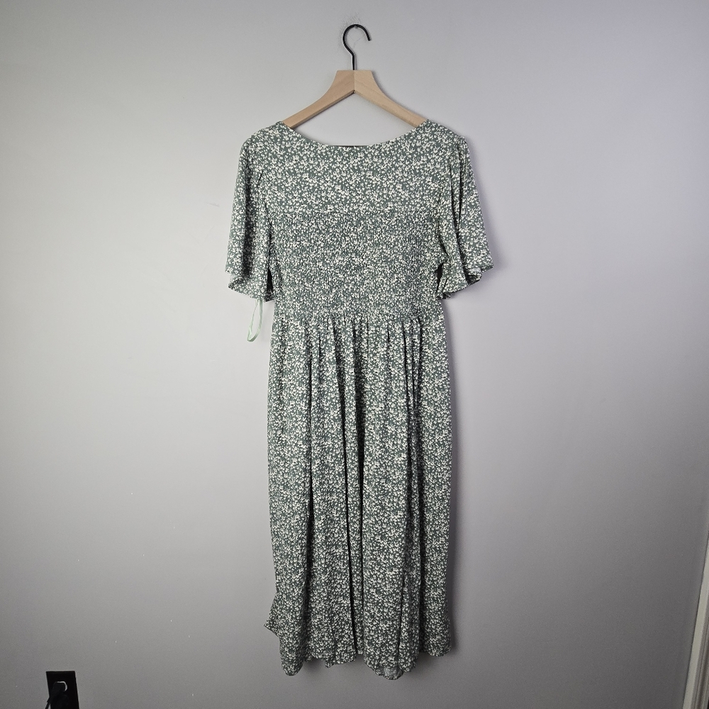 Torrid A-line Midi Dress 00 BNWT - Picture 10 of 10
